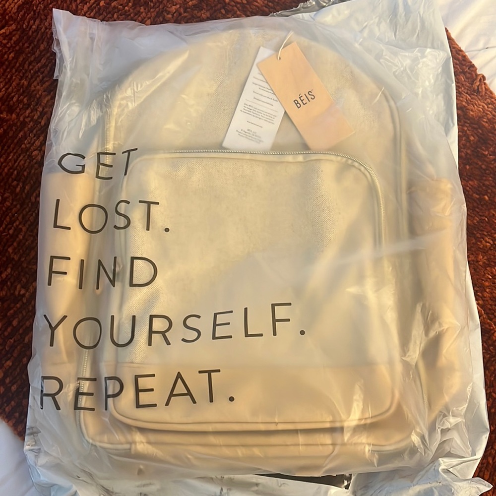 COPY - Beis “The Backpack” Beige